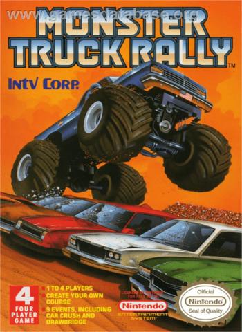 Cover Monster Truck Rally for NES